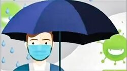 اهدای ماسک به دانش آموزان تایلندی توسط فیل‌ها + فیلم
