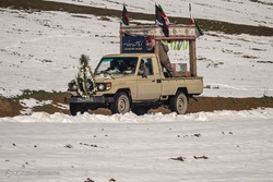 تشییع و تدفین پیکر دو شهید گمنام - شهرضا