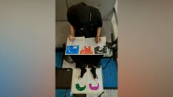 خلق آثار هنری با وسایل ساده + فیلم