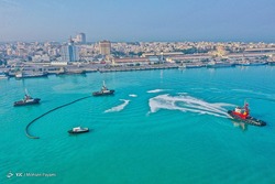 آلودگی نفتی ساحل بوشهر