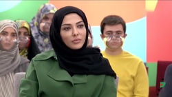 خاطره‌ی مینا جعفر زاده از همکاری‌اش با اکبر عبدی + فیلم