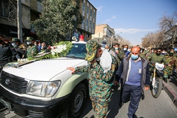 استقبال از ۴ شهید گمنام - کرمان