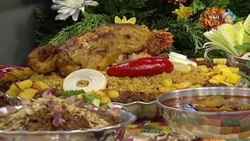 طرز تهیه گراتن ماهی و قارچ + فیلم