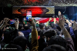 مراسم تشییع پیکر آیت الله فاطمی نیا - دانشگاه تهران