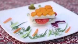 طرز تهیه ماهی شکم پر شب عید + فیلم