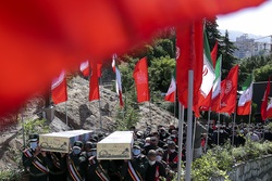 مراسم وداع و تشییع پیکر شهید «یوسف زنجانی پور»