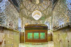 برپایی خیمه عزا در امامزاده موسی مبرقع(ع) قم