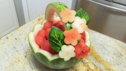 جذاب‌ترین ایده‌ها برای تزئین ظرف خوراکی‌ها + فیلم