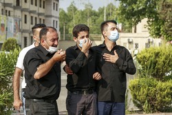 تدفین دو شهید گمنام - گلستان