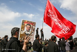 وداع با پیکر شهید مدافع حرم « محمد اینانلو »
