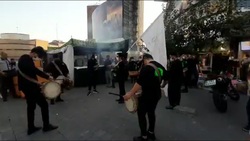 دمام زنی اهالی فومن در ماه محرم + فیلم