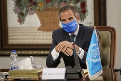 دیدار رافائل گروسی با محمد اسلامی