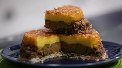 آموزش تهیه اسنک ژامبون با پنیر پیتا + فیلم