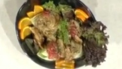 روش بسیار آسان تهیه اسموتی خرمالو + فیلم
