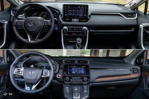 مقایسه هوندا CR-V در مقابل تویوتا RAV4 برای 2021 + فیلم
