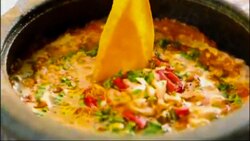 طرز تهیه یک غذای خوشمزه عربی + فیلم