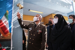 صبحگاه مشترک نیروهای نظامی و انتظامی - مسجد جمکران