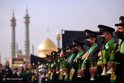 دسته عزاداری به مناسبت شهادت حضرت علی (ع) - زنجان