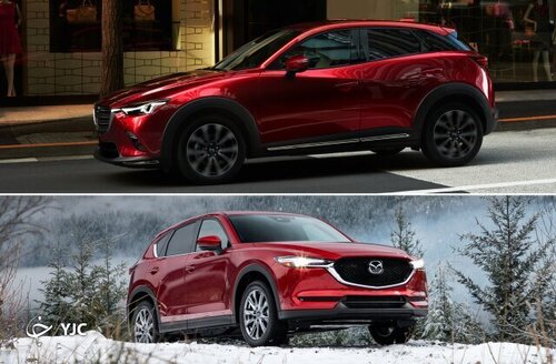 مقایسه مزدا CX-3 در مقابل CX-5 + فیلم