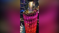 تصویربرداری متفاوت از مرتفع ترین برج جهان + فیلم