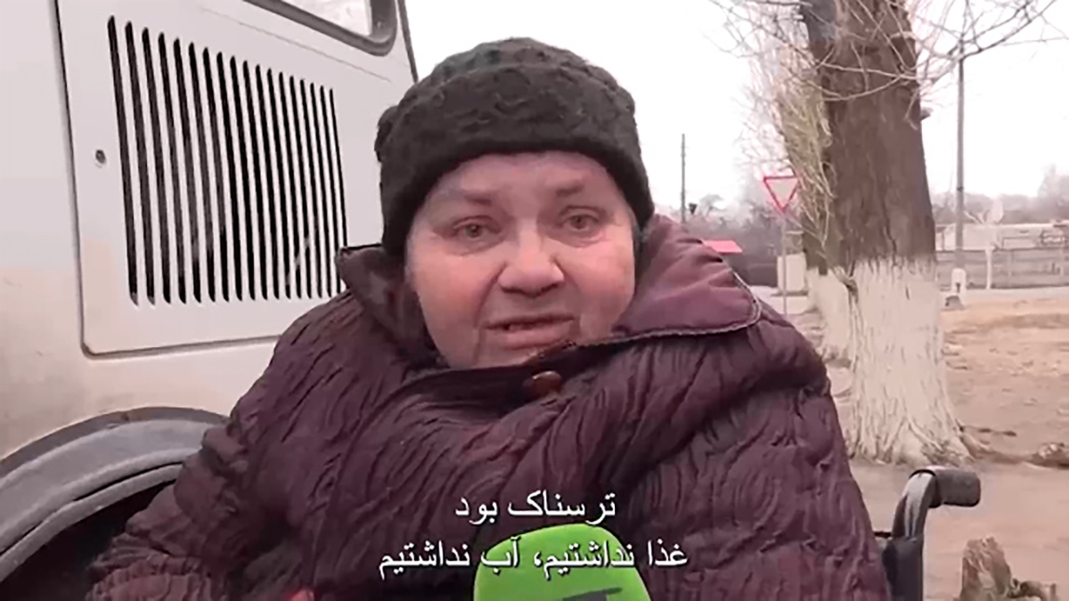 شکار تانک اوکراینی توسط بالگرد روسی + فیلم