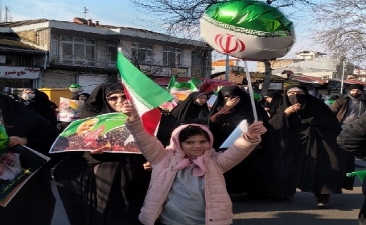 راهپیمایی 22 بهمن در گیلان
