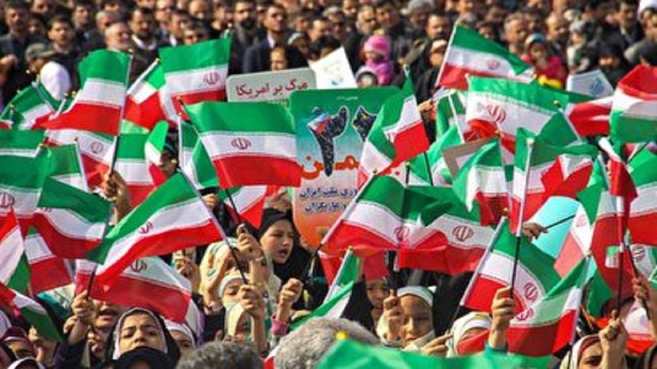 راهپیمایی 22 بهمن در سمنان