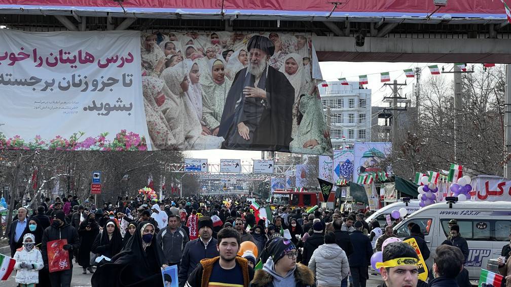 راهپیمایی 22 بهمن در البرز
