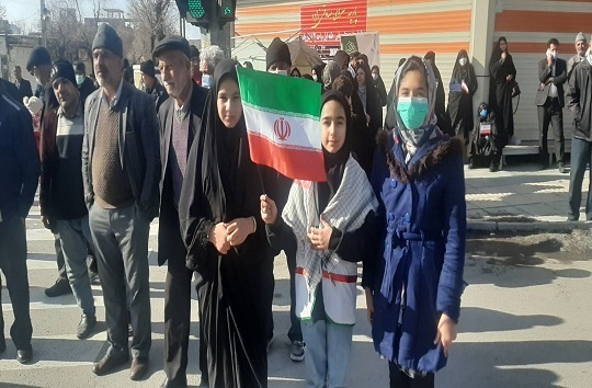 راهپیمایی 22 بهمن در شهرکرد