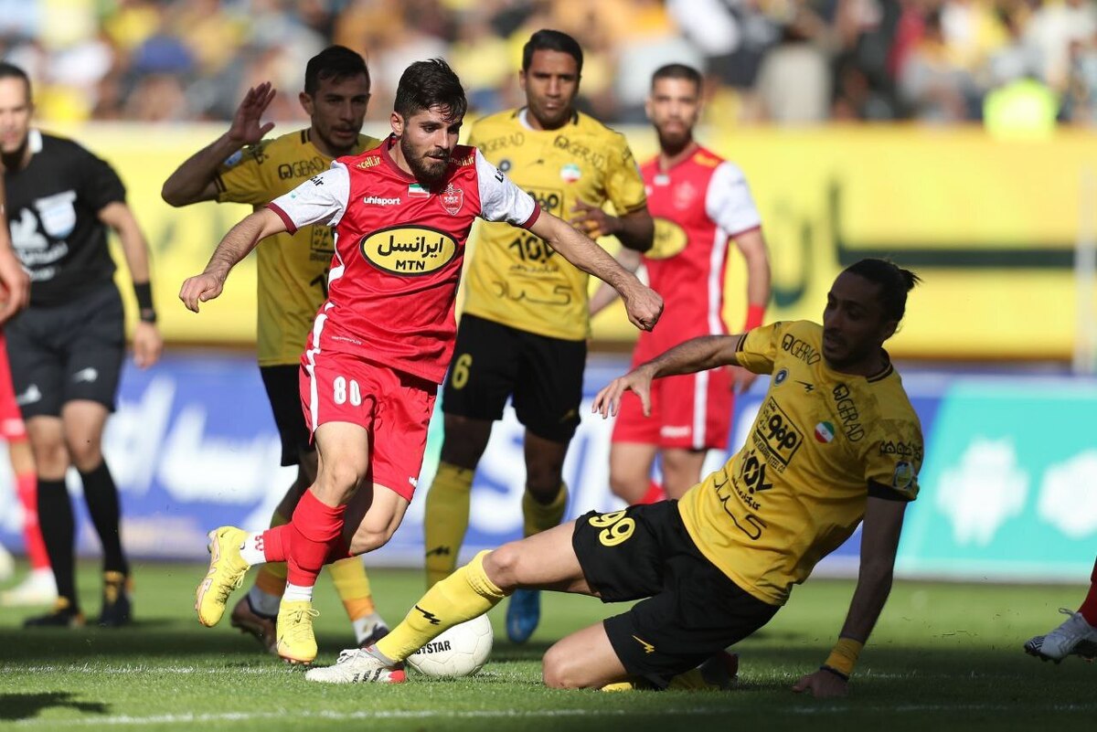 لیگ برتر فوتبال / پرسپولیس تهران ۰ - سپاهان اصفهان ۱