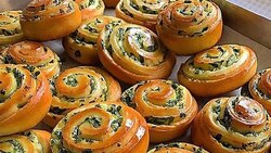 طرز تهیه شیرینی رینگ آجیلی + فیلم