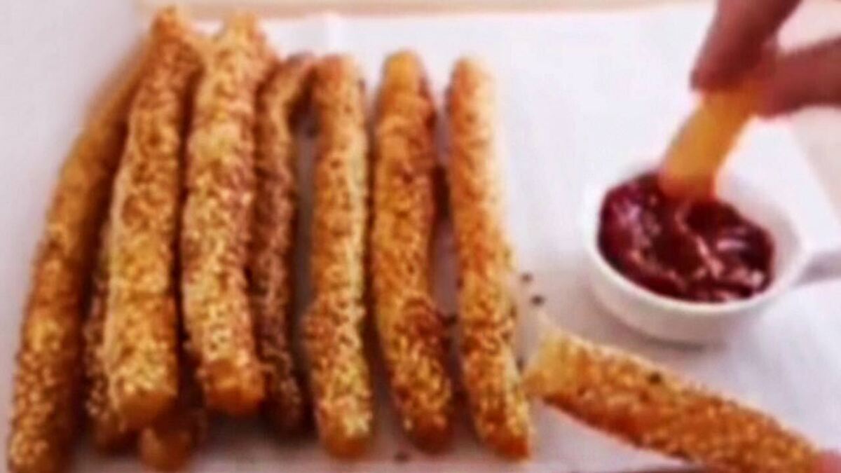 طرز تهیه یک میان وعده جذاب با مواد اولیه ساده + فیلم