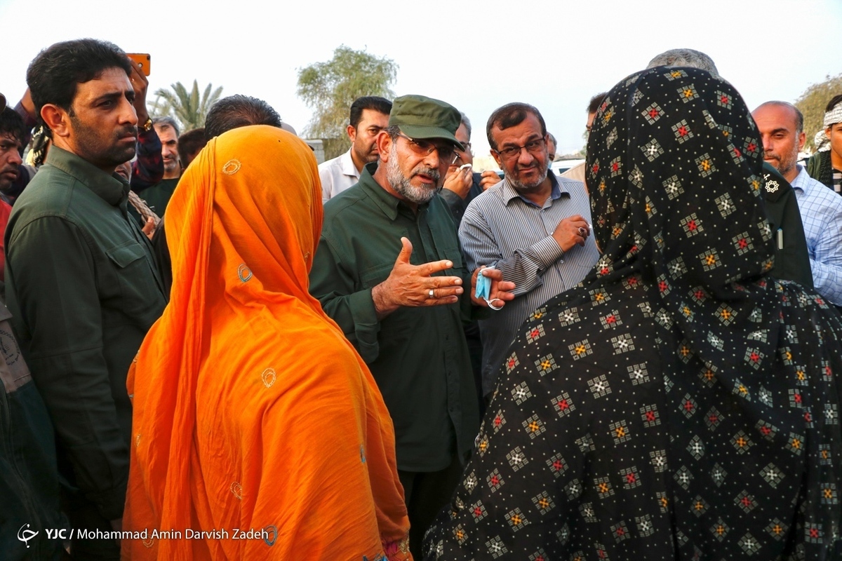 ادامه عملیات امداد رسانی در روستای سایه خوش - هرمزگان
