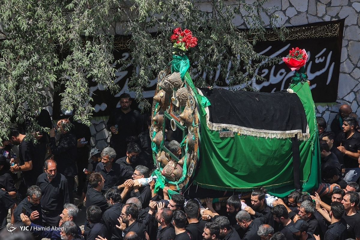 جشن ولادت امام زمان (عج) در بازار غلامعلی سیاه یزد
