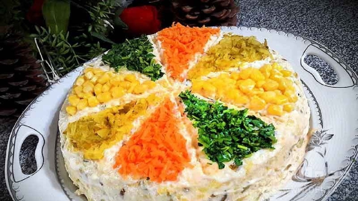 شیوه درست کردن سالاد زمستانی + فیلم