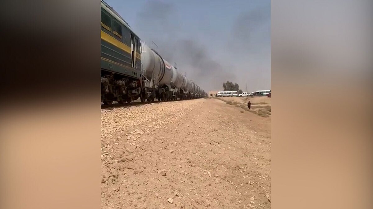 حرکت زائران اربعین حسینی از بصره به سمت کربلا + فیلم