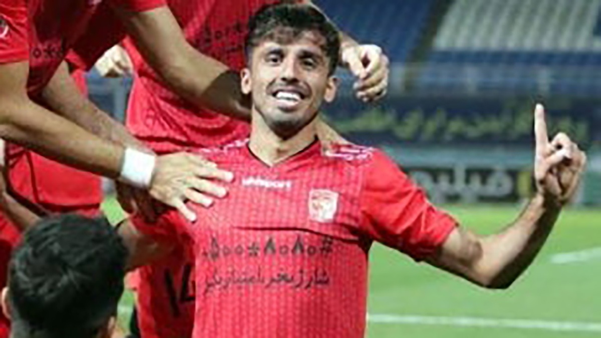 گل اول هوادار به پرسپولیس + فیلم