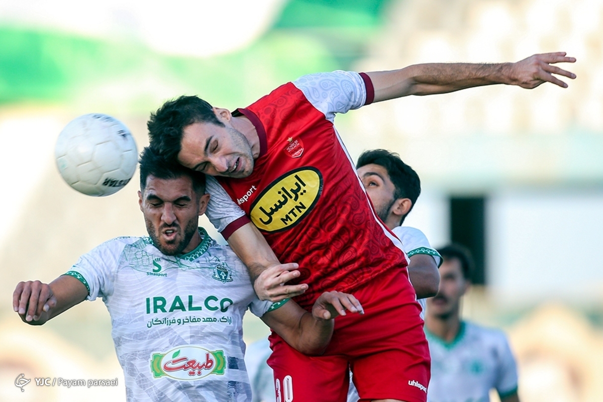 لیگ برتر فوتبال/ پرسپولیس تهران ۰ - تراکتور سازی تبریز ۱