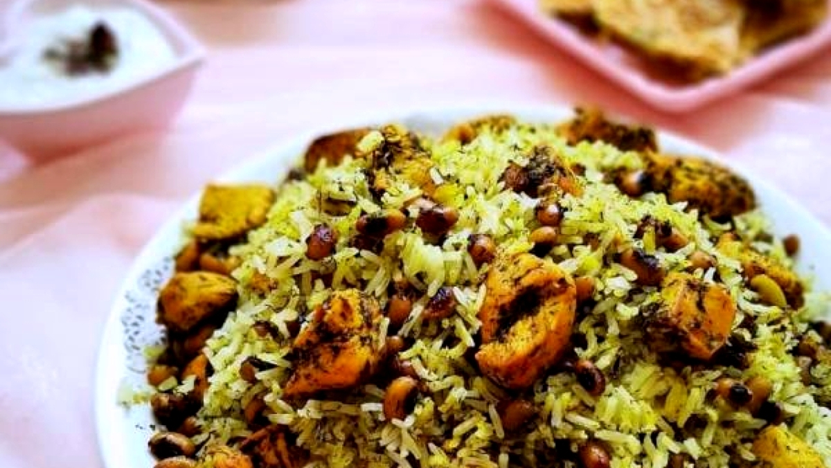 پخت نان حمص با نخود سیاه + فیلم