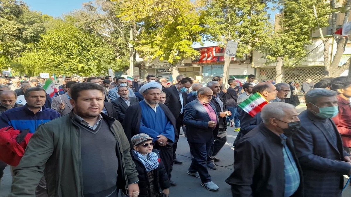 مراسم سیزده آبان ماه ۱۴۰۱ - استان‌ها