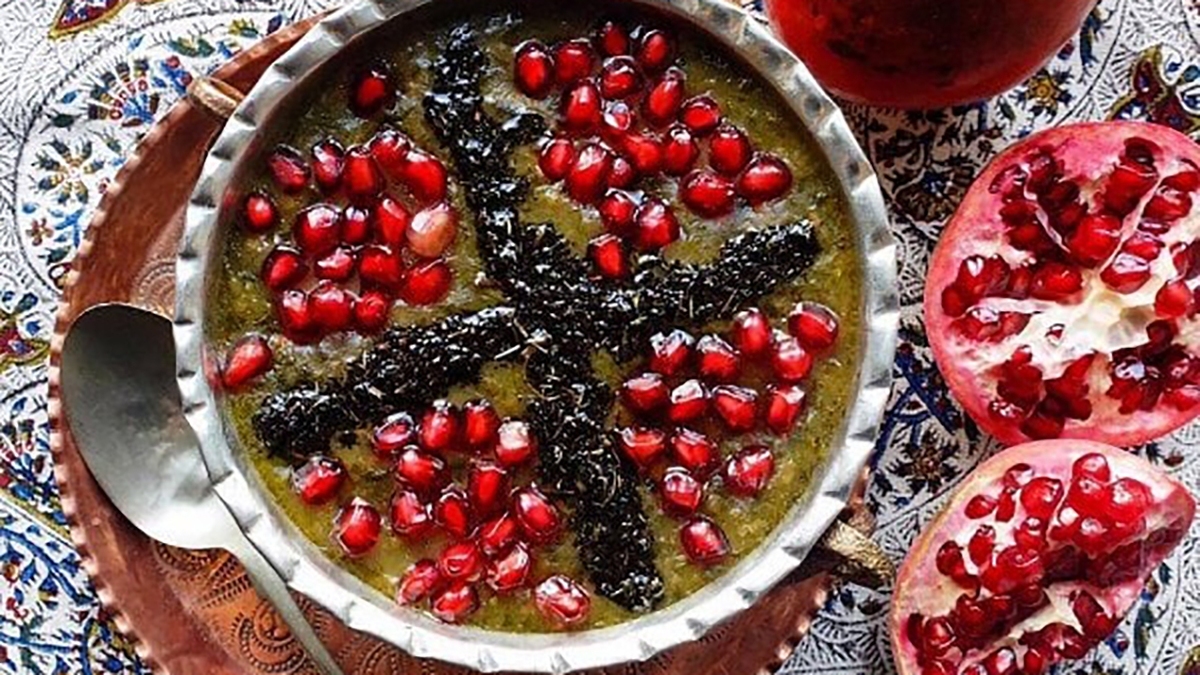 سفره پرتنوع غذاهای ایرانی + فیلم