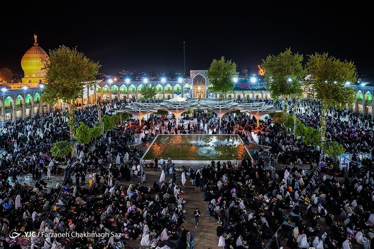 مراسم عزاداری شهادت امام علی (ع) در بازار تاریخی تبریز