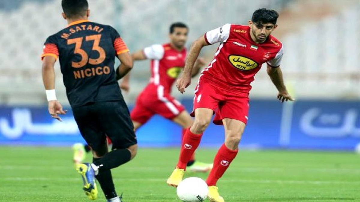 گل دوم پرسپولیس به مس کرمان + فیلم