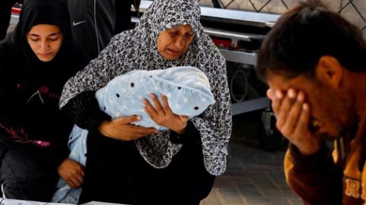 لحظه تیراندازی به یک دختر فلسطینی + صوت