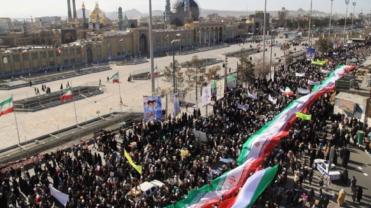 راهپیمایی ۲۲ بهمن در قم