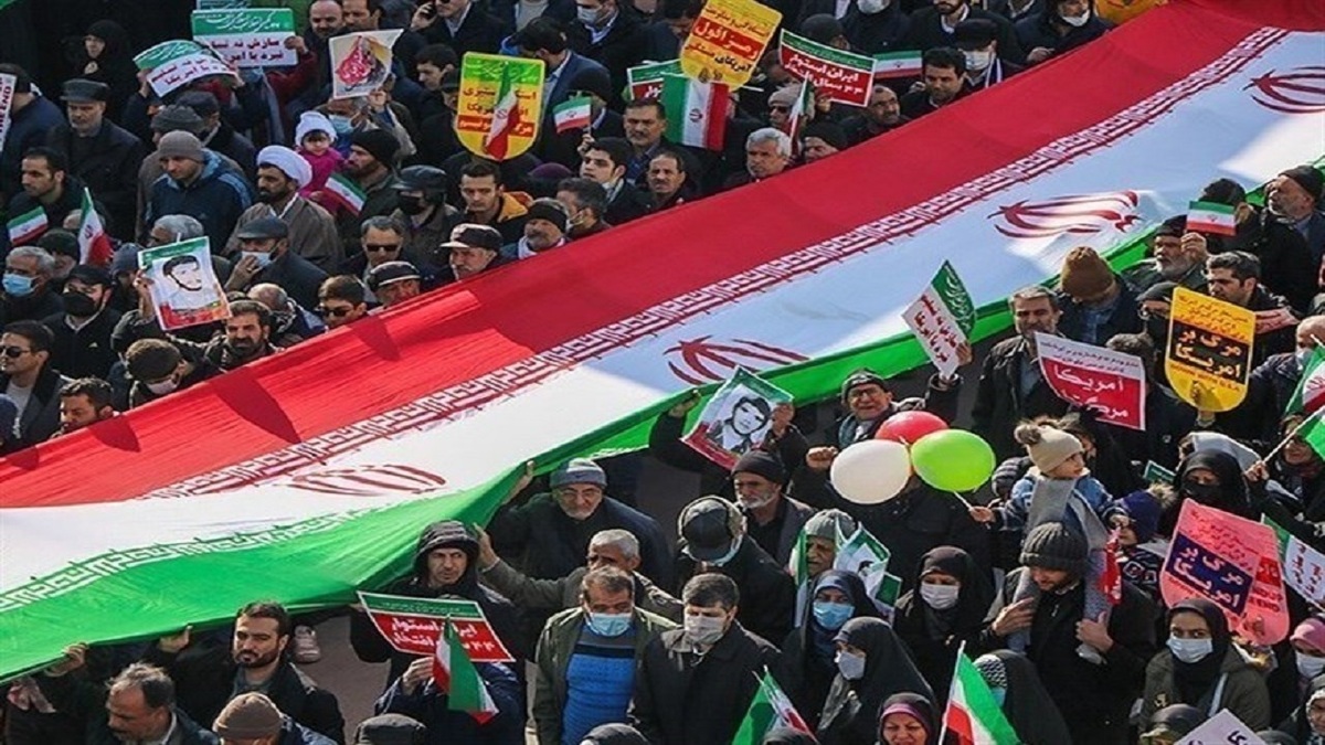 راهپیمایی چهل و پنجمین سالروز پیروزی انقلاب اسلامی در ساری
