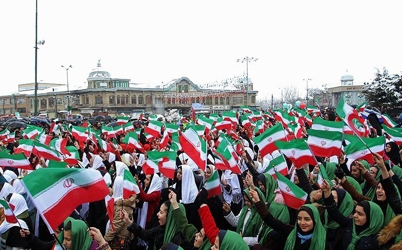 راهپیمایی ۲۲ بهمن در همدان