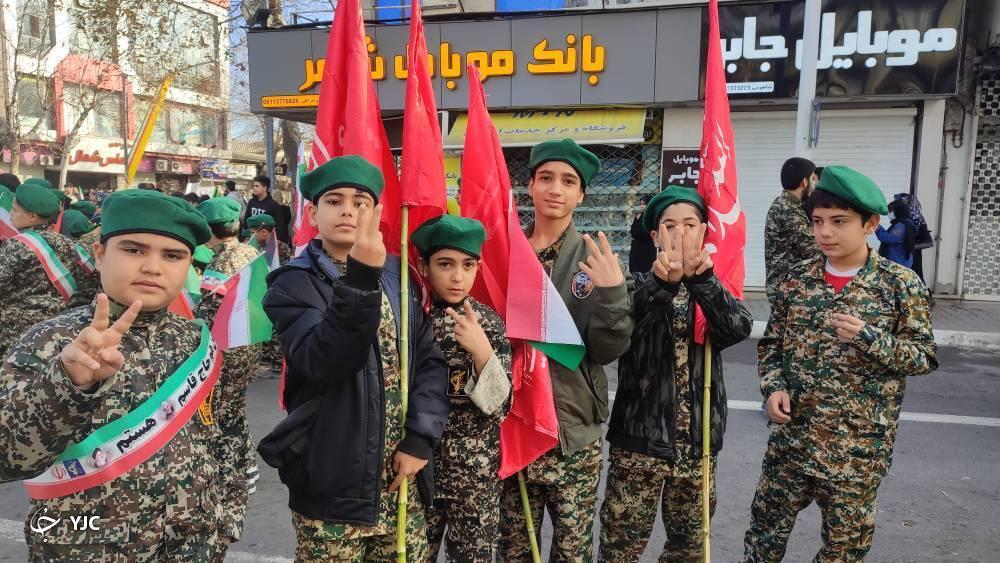 راهپیمایی ۲۲ بهمن در گلستان