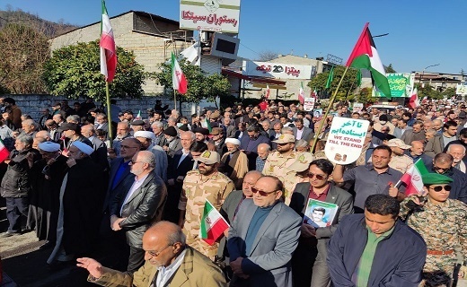 راهپیمایی ۲۲ بهمن در مازندران