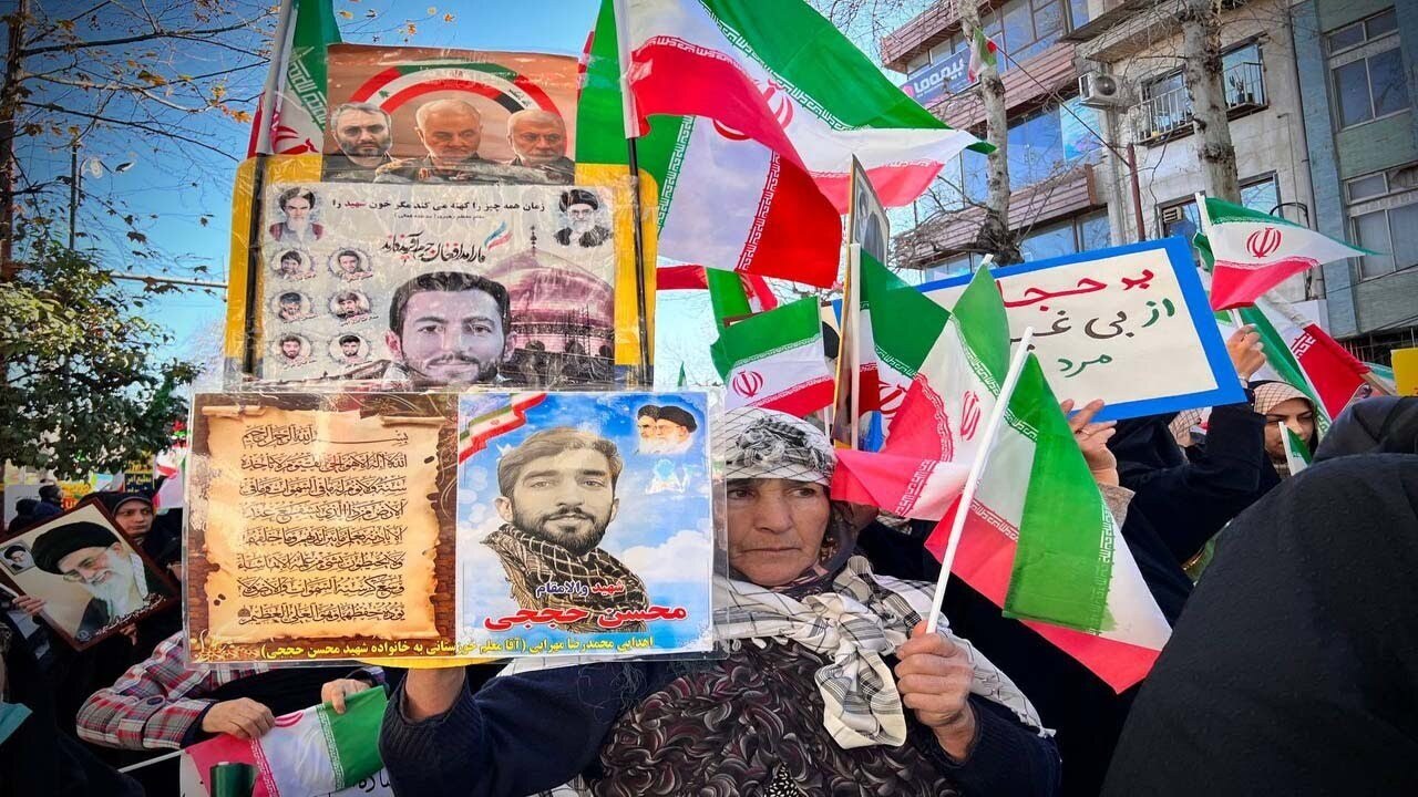راهپیمایی ۲۲ بهمن در لرستان